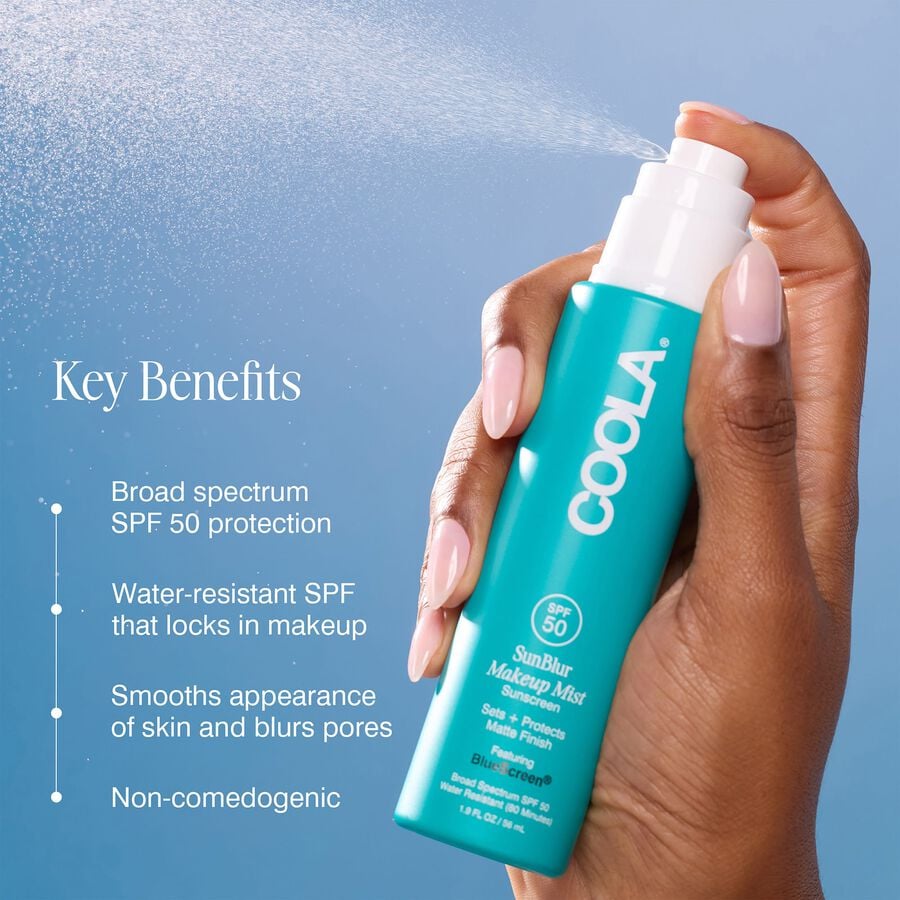 COOLA SunBlur Setting Mist, SPF 50, 1.9 fl. oz., , large image number 4