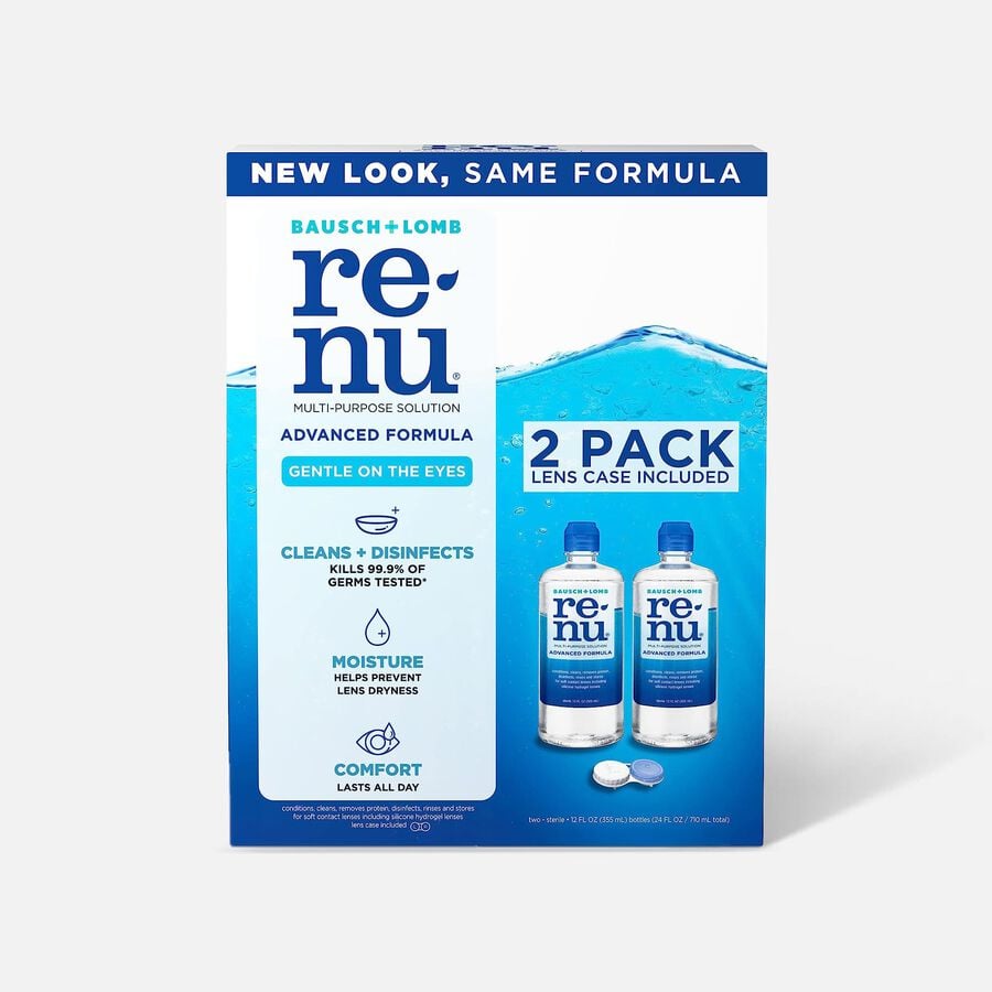 FSA Eligible Renu Advanced Formula MultiPurpose Contact Lens Solution