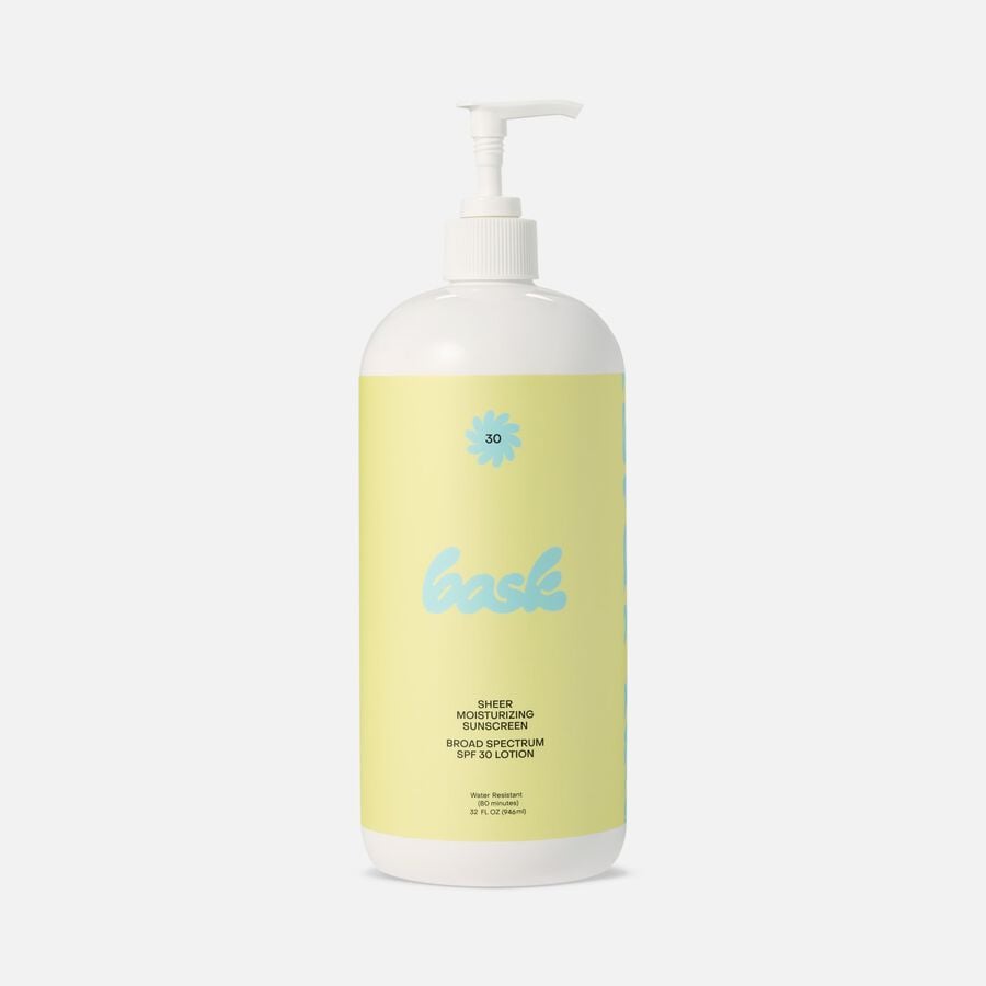 Bask BBL Big Bask Lotion SPF 30 Sheer Moisturizing Lotion, 32 fl oz., , large image number 0