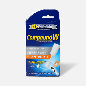 Compound W Freeze Off Plantar Wart Removal System, 8 ea.
