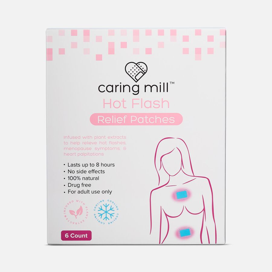 Caring Mill&trade; Hot Flash Relief Patch, 6 ct., , large image number 0