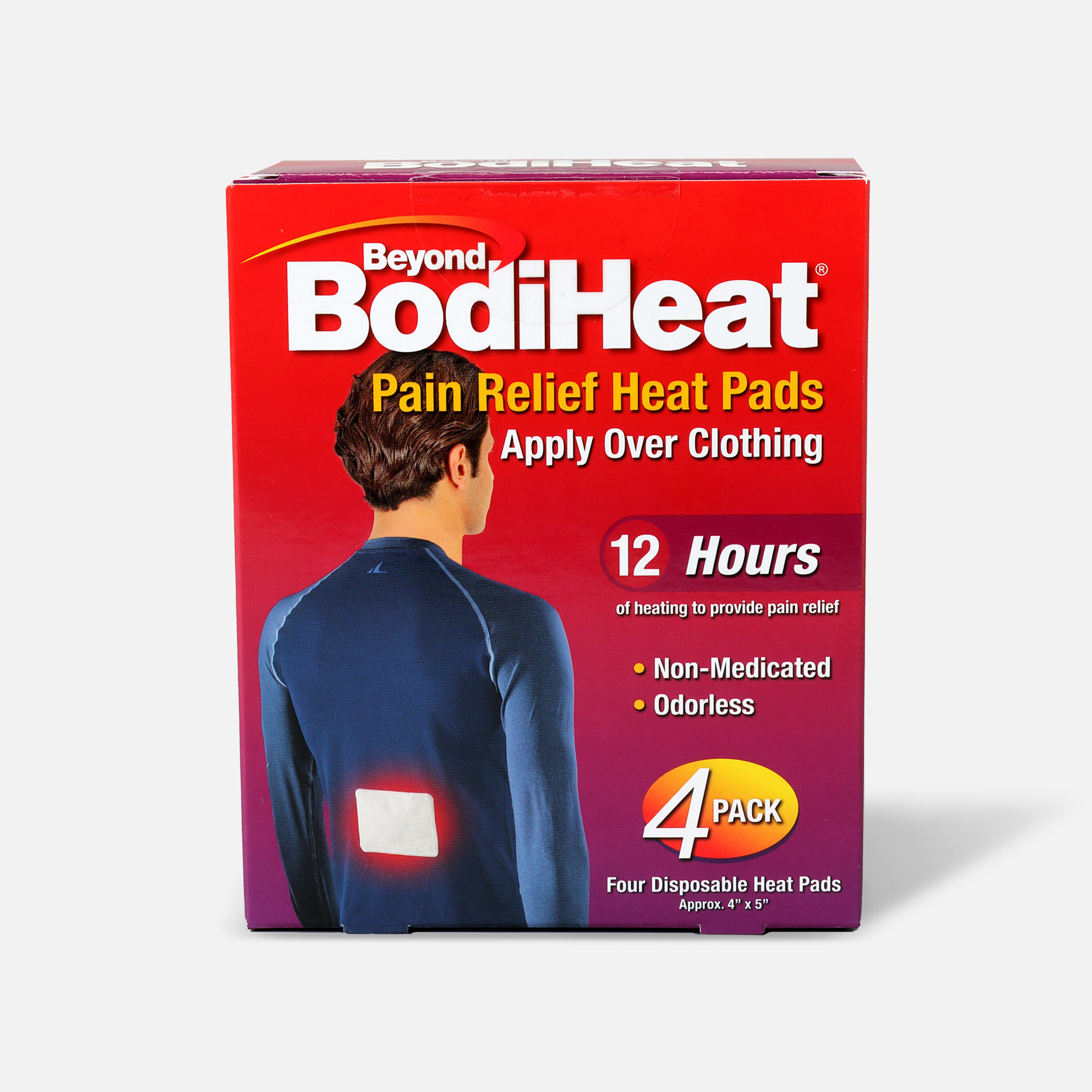 Beyond BodiHeat® Pain Relieving Heat Pads, 4 ct.
