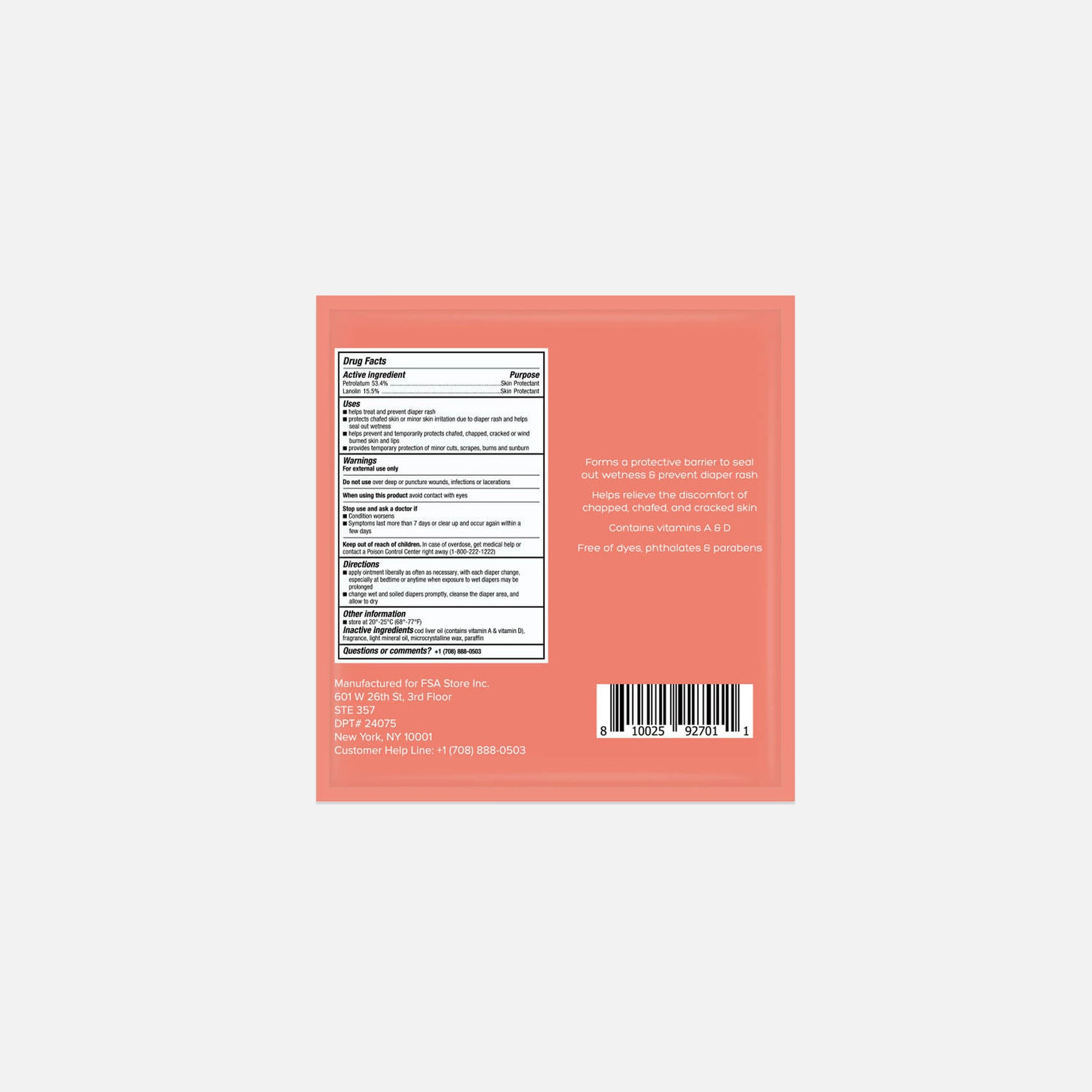 FSA Eligible Caring Mill™ Vitamin A&D Ointment 30ct. Sachets FSA Store