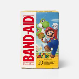 BandAid Super Mario Adhesive Bandage 20 ct