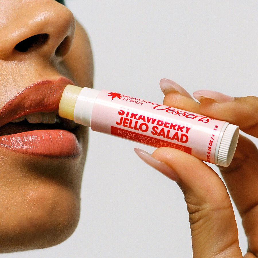 Vacation Strawberry Jello Salad Lip Balm Sunscreen, SPF 30, 0.15 oz., , large image number 2