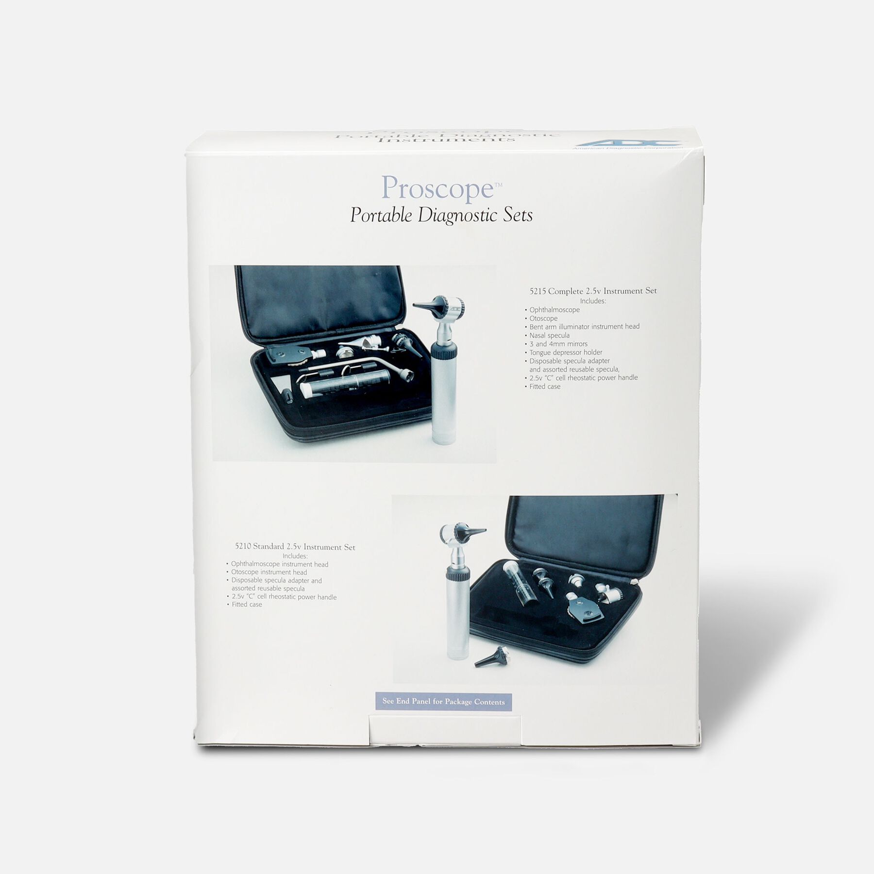 FSA Eligible Otoscope Ophthalmoscope Diagnostic Set, 2.5V FSA Store