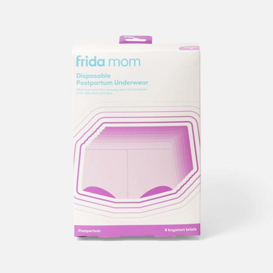 Frida Mom Boyshort Disposable Postpartum Underwear, , large image number 0