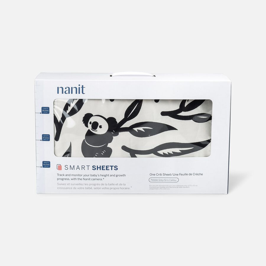 Nanit Smart Sheet, Grey, , large image number 0