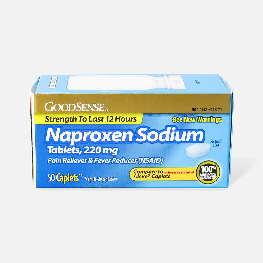 GoodSense® Naproxen Sodium Caplets 220 mg, , large image number 0