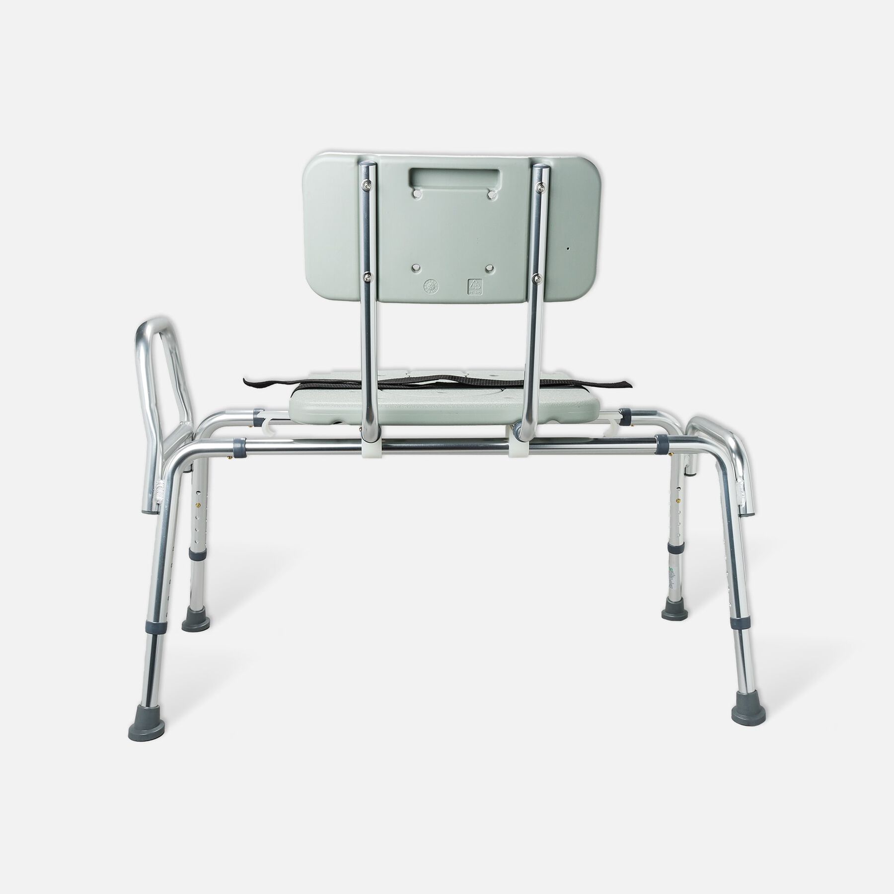 FSA Eligible DMI® Sliding Transfer Bench Shower Chair with CutOut Seat