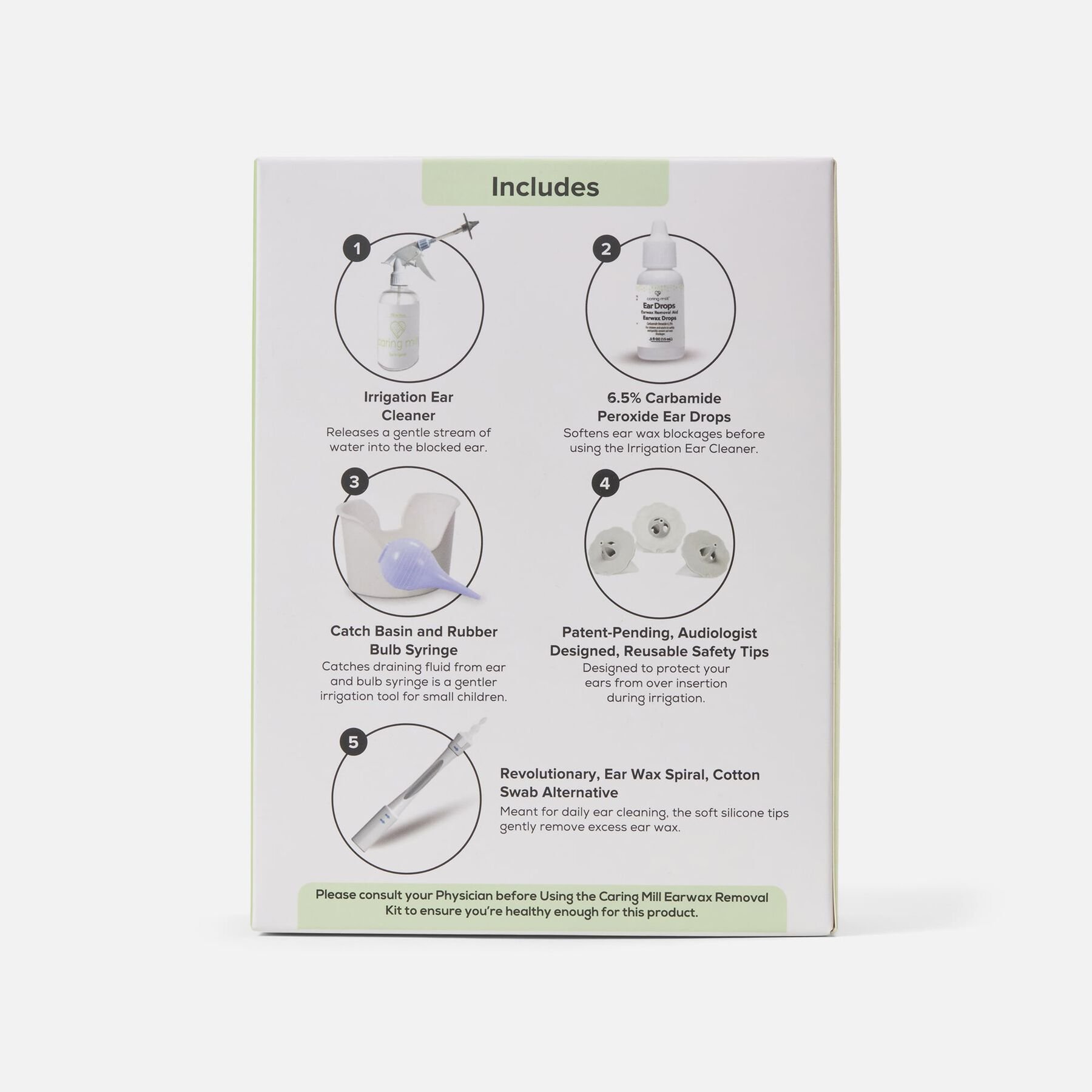 FSA Eligible Caring Mill™ Ear Wax Irrigation Kit FSA Store