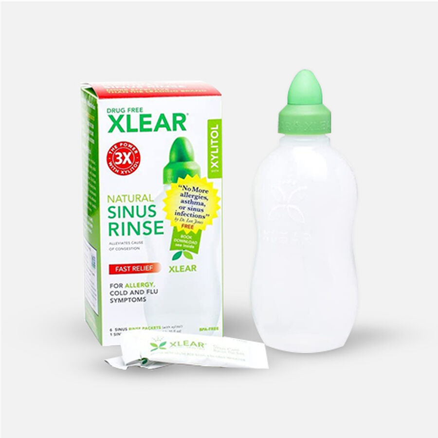 XLEAR Natural Sinus Rinse Kit, , large image number 0