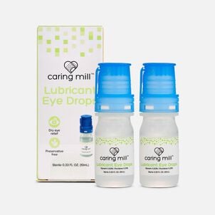 Caring Mill&trade; Dry Eye Preservative-Free Eye Drops, 10ml (2-Pack)