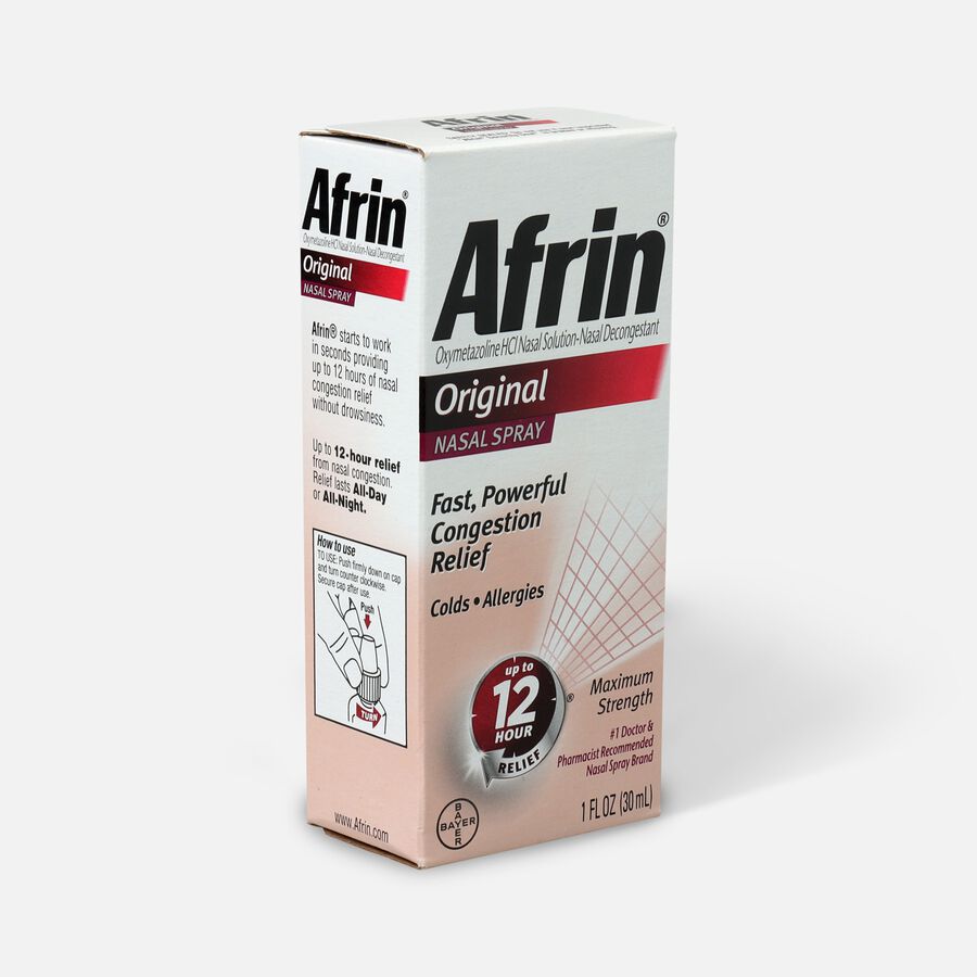 Afrin Original Nasal Spray, 1.0 oz