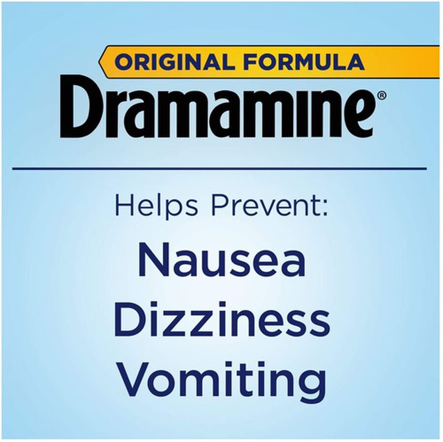 Dramamine Motion Sickness Relief Tablets, Original Formula, 36 ct., , large image number 3