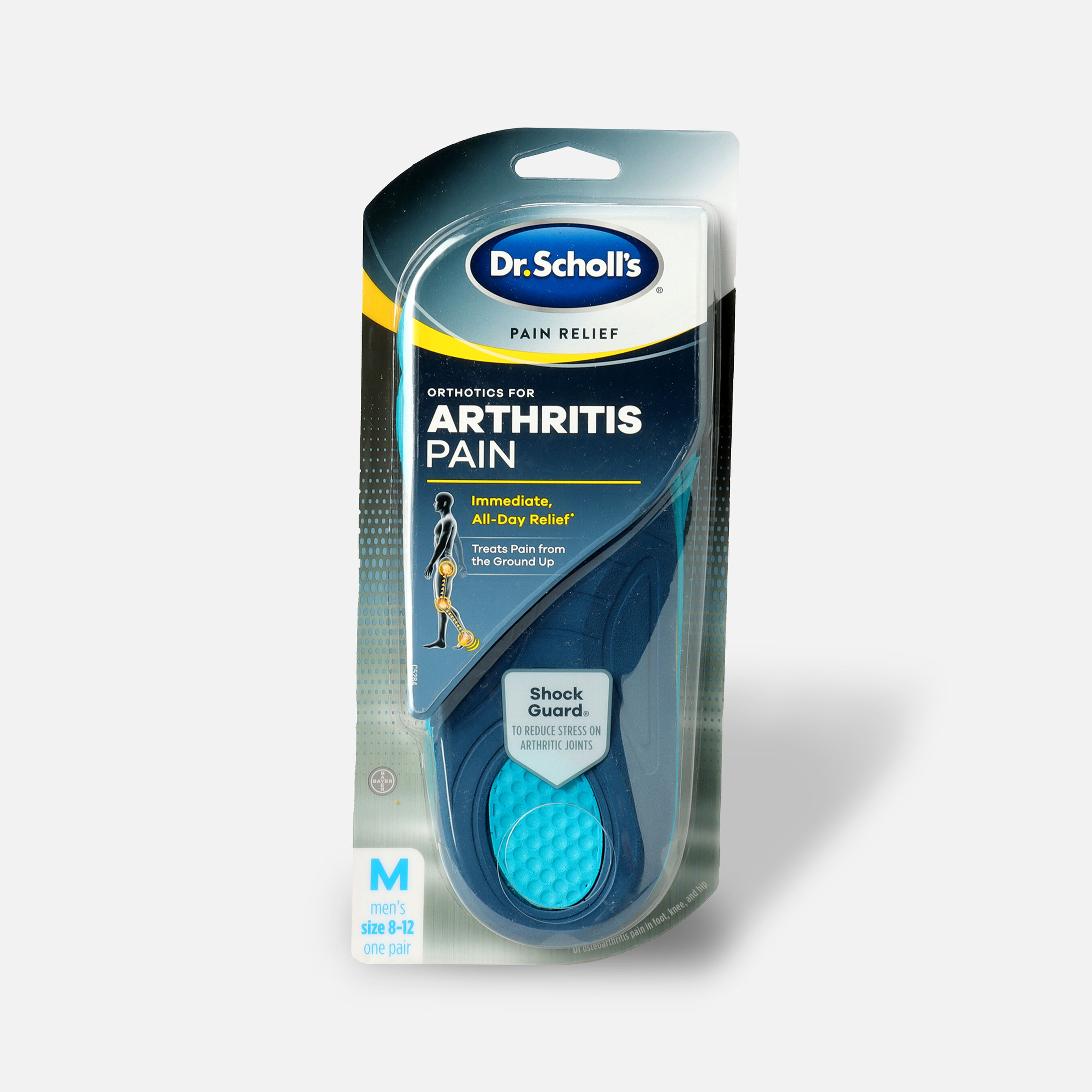 Dr. Scholl's Arthritis Pain Insoles, Men Size (812)