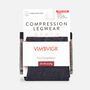 VIM & VIGR Heathered Collection Cotton Compression Socks, Dark and Light Grey, Wide Calf S/M, 30-40 mmHg, , large image number 1