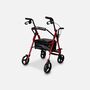 Drive Duet Rollator/Transport Chair, Burgundy, , large image number 1
