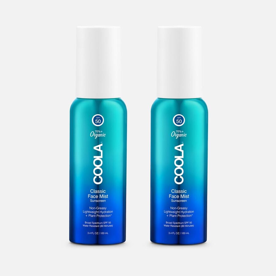 COOLA Classic Face Sunscreen Mist - SPF 50, 3.4 oz. (2-Pack), , large image number 0