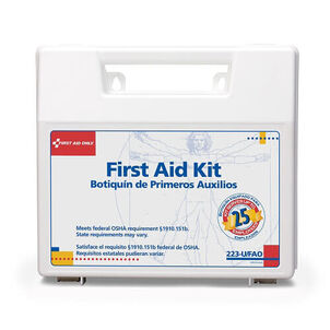 First Aid Only 25 Person First Aid Kit, 110 pcs
