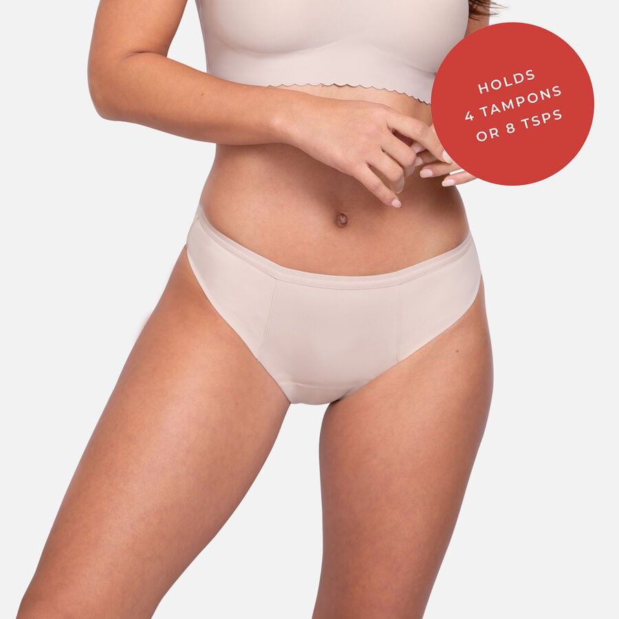 Proof&reg; Leak & Period Underwear - Bikini (4 Tampons/8 tsps), , large image number 3