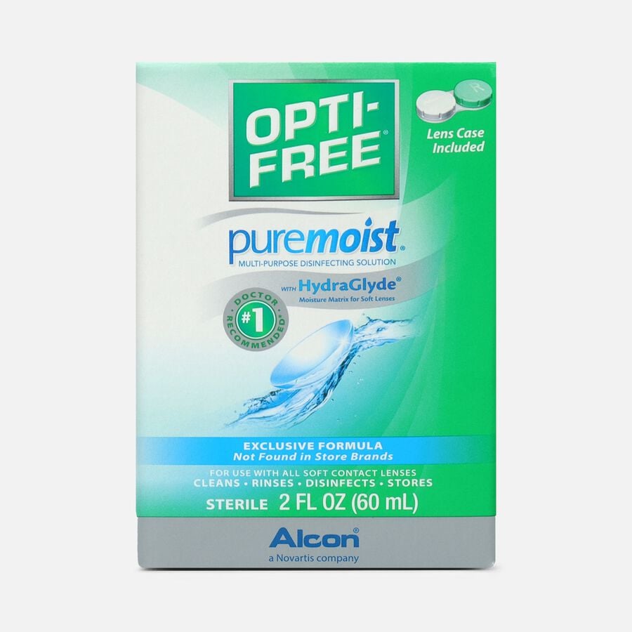 Opti-Free PureMoist Solution, 2 oz., , large image number 0