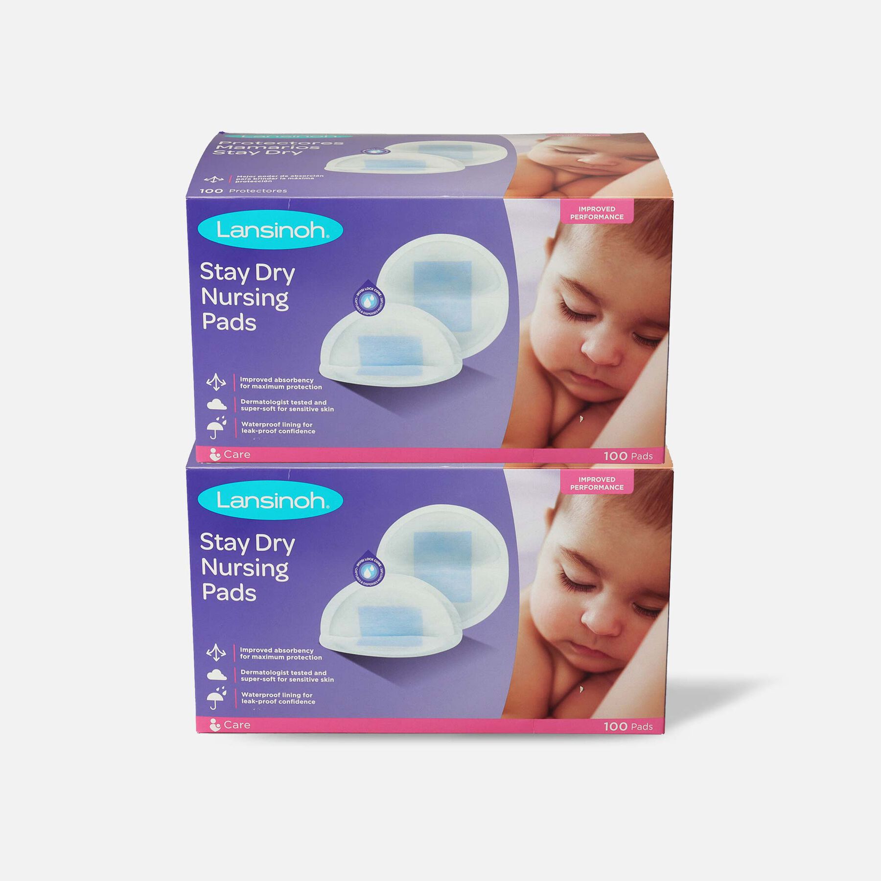 Lansinoh Disposable Nursing Pads, 100 ct. (2Pack)