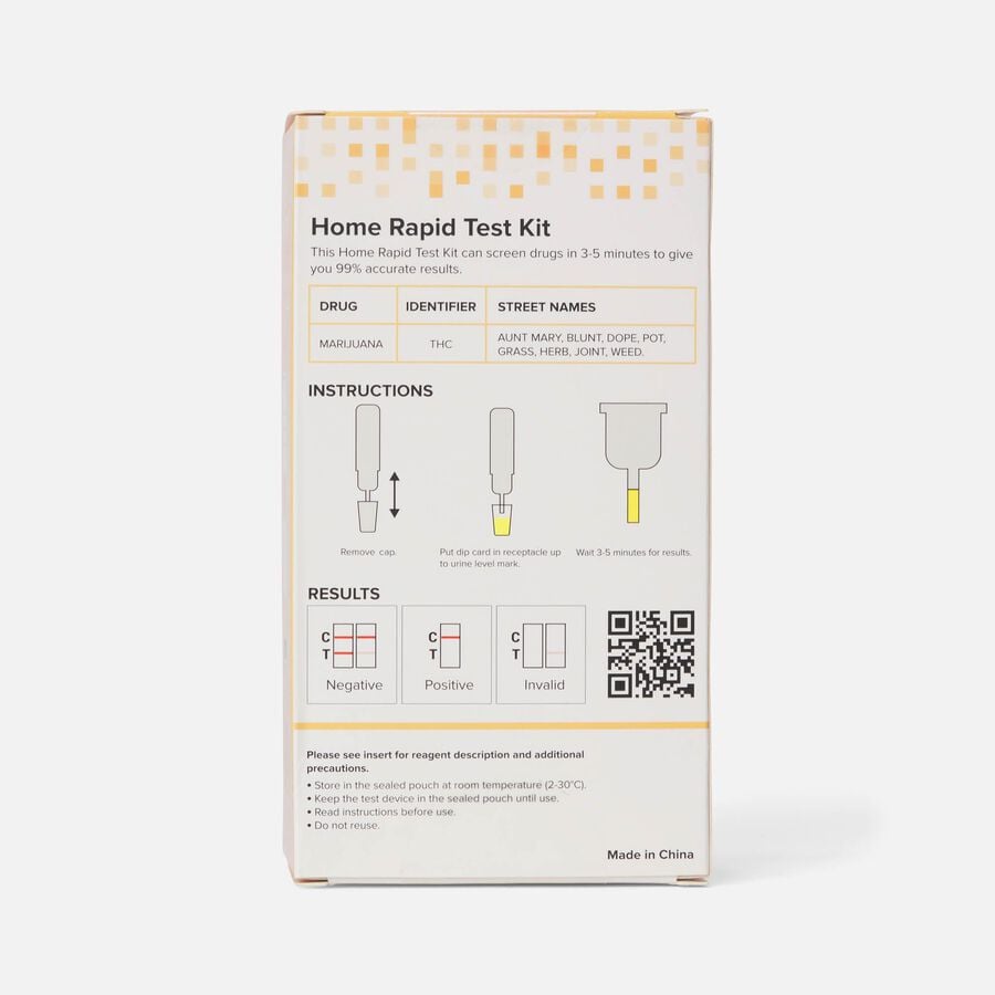 Caring Mill™ THC Marijuana Home Rapid Tests, 6 ct., , large image number 1