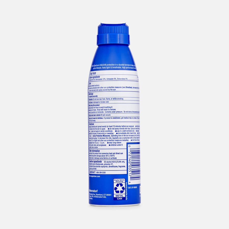 Coppertone Sport Sunscreen Spray, SPF 50, 5.5 oz., , large image number 1