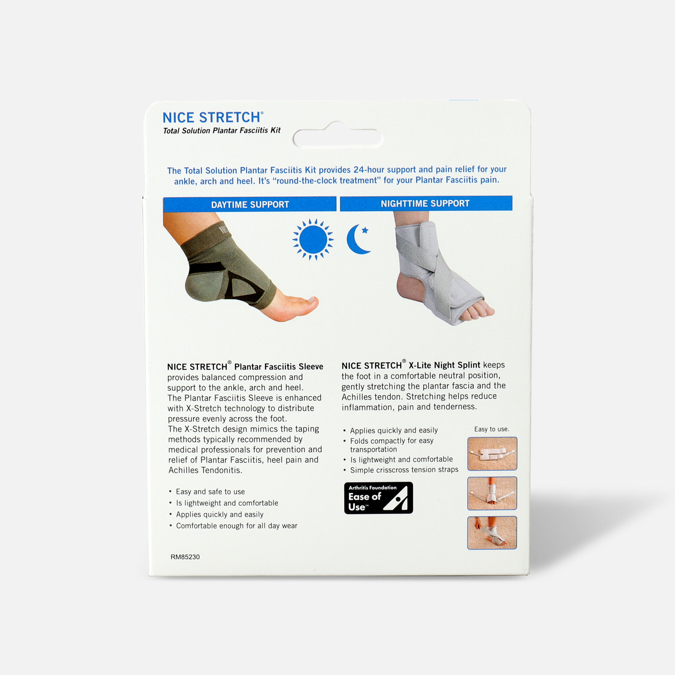 Nice Stretch Total Solution Plantar Fasciitis Relief Kit