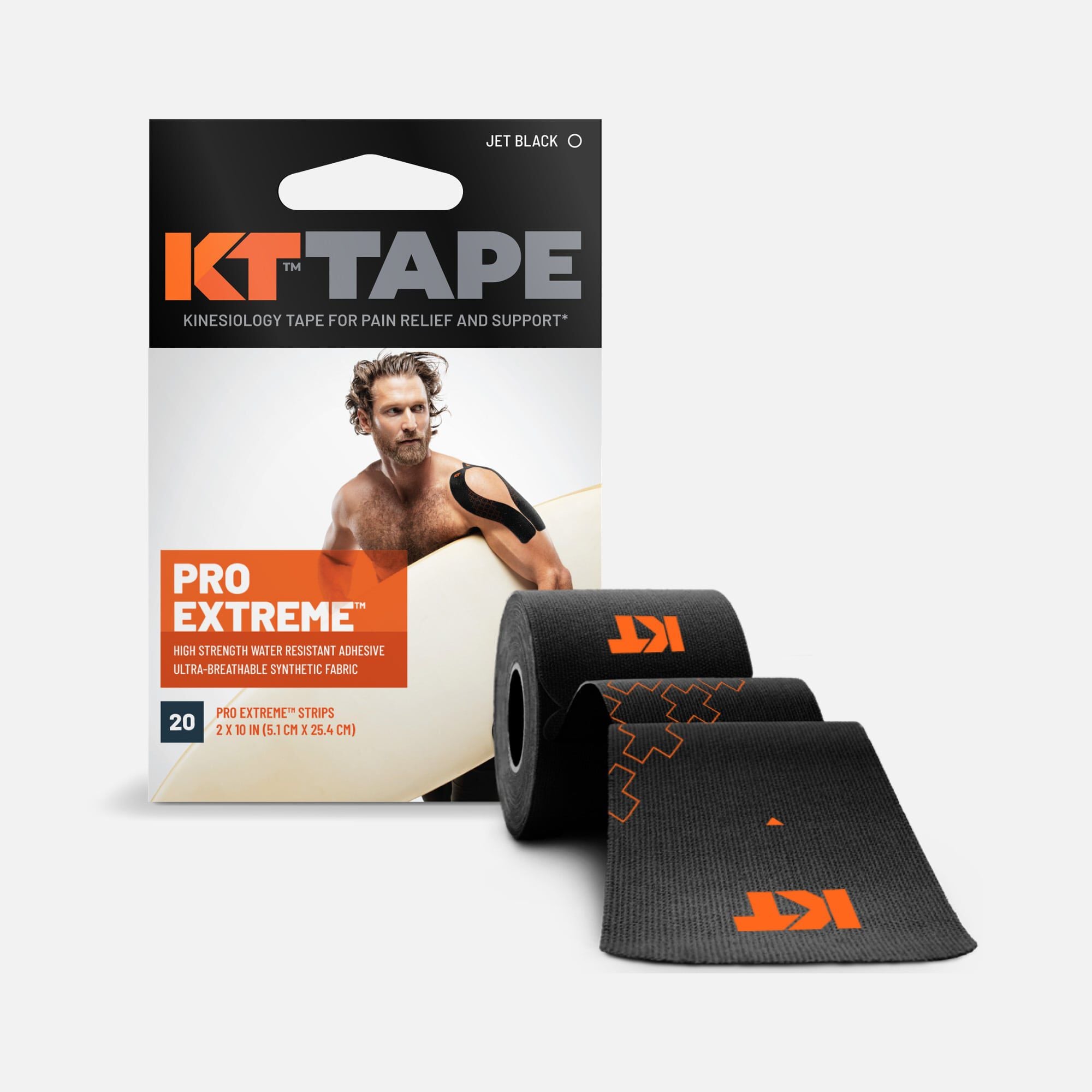 KT Tape Pro Synthetic Tape - Sonic Blue, 20 ct. by KT Tape | FSA Store