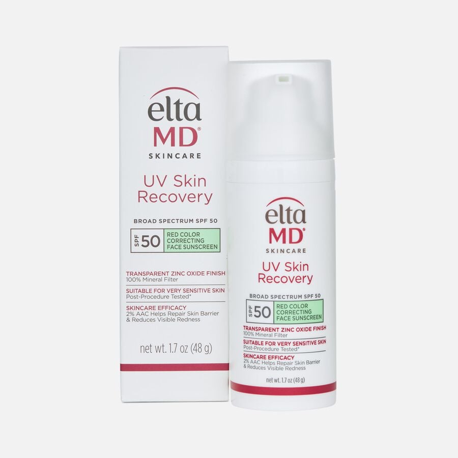 EltaMD UV Skin Recovery Red Color Correcting Green Tint Broad Spectrum SPF 50, , large image number 0