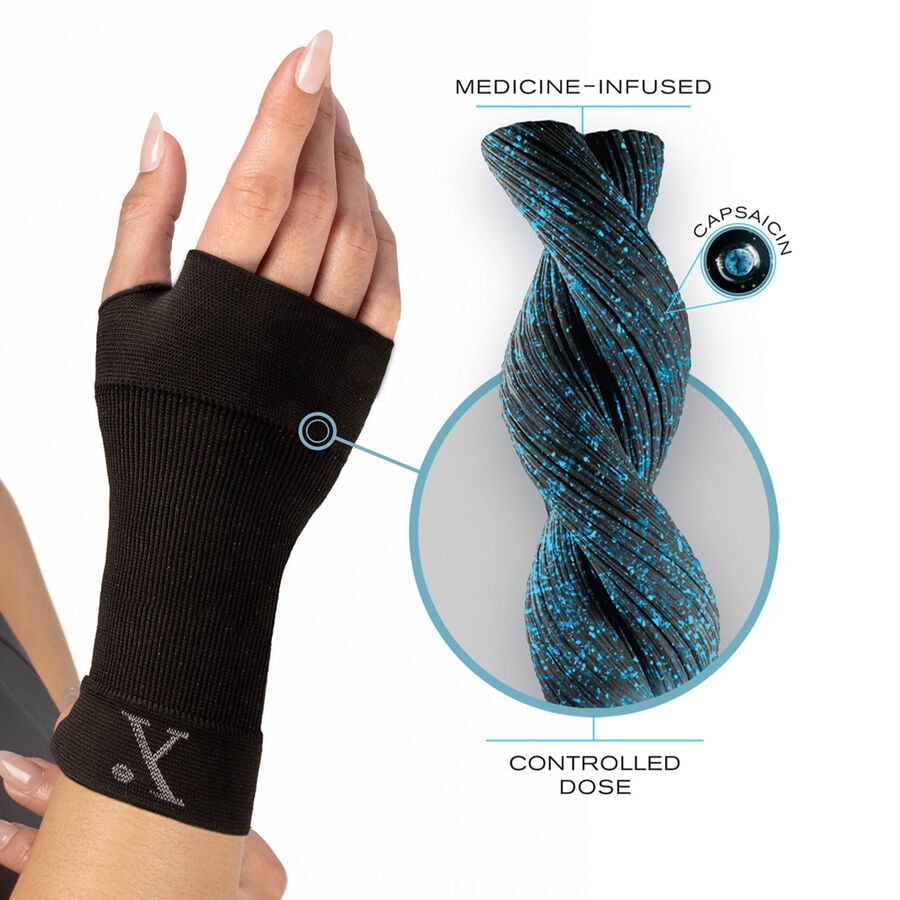 Nufabrx Medicine Infused Wrist Sleeve, , large image number 2