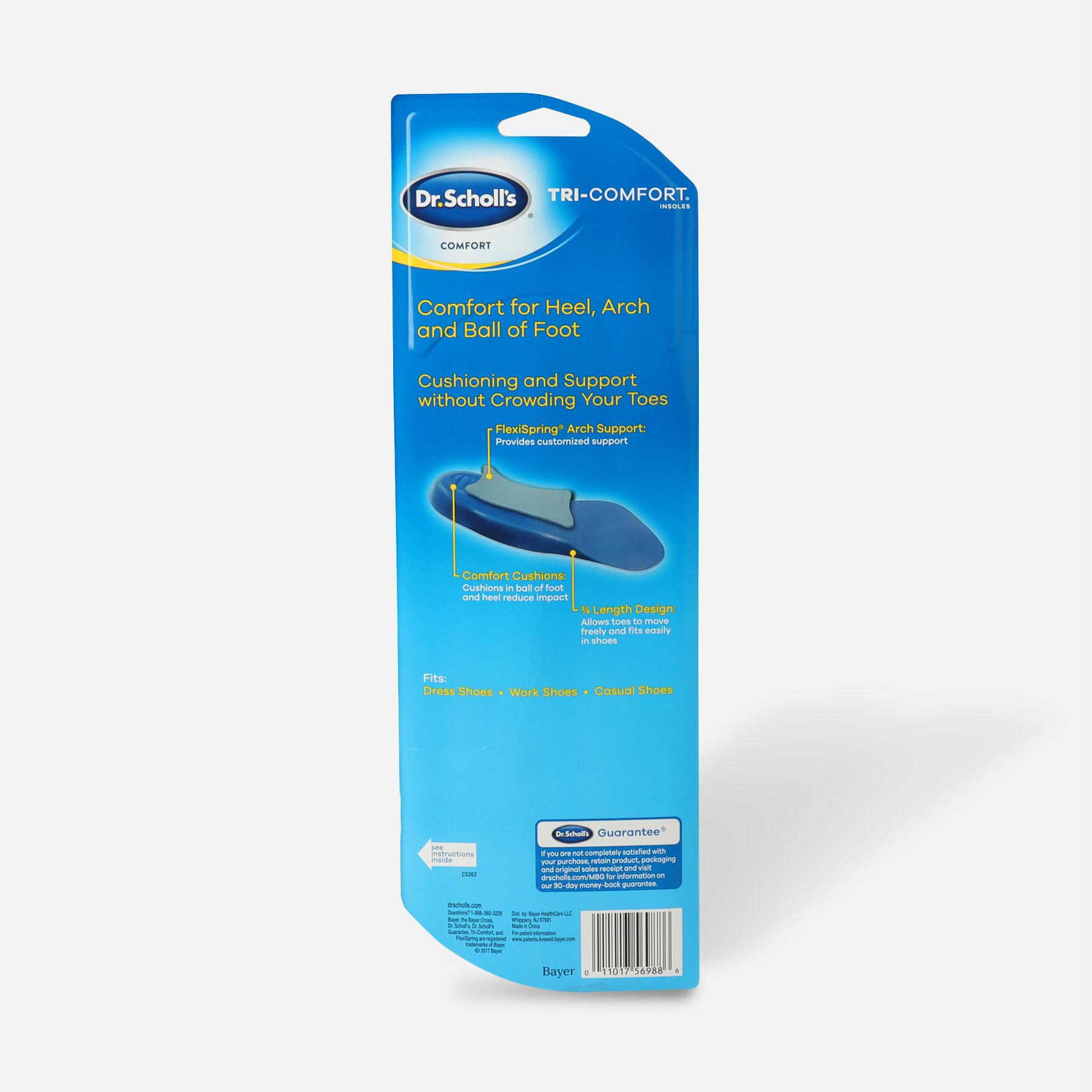 FSA Eligible Dr. Scholl's Comfort Insoles for Men Size (8