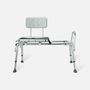 DMI® Sliding Transfer Bench Shower Chair with Cut-Out Seat, , large image number 0