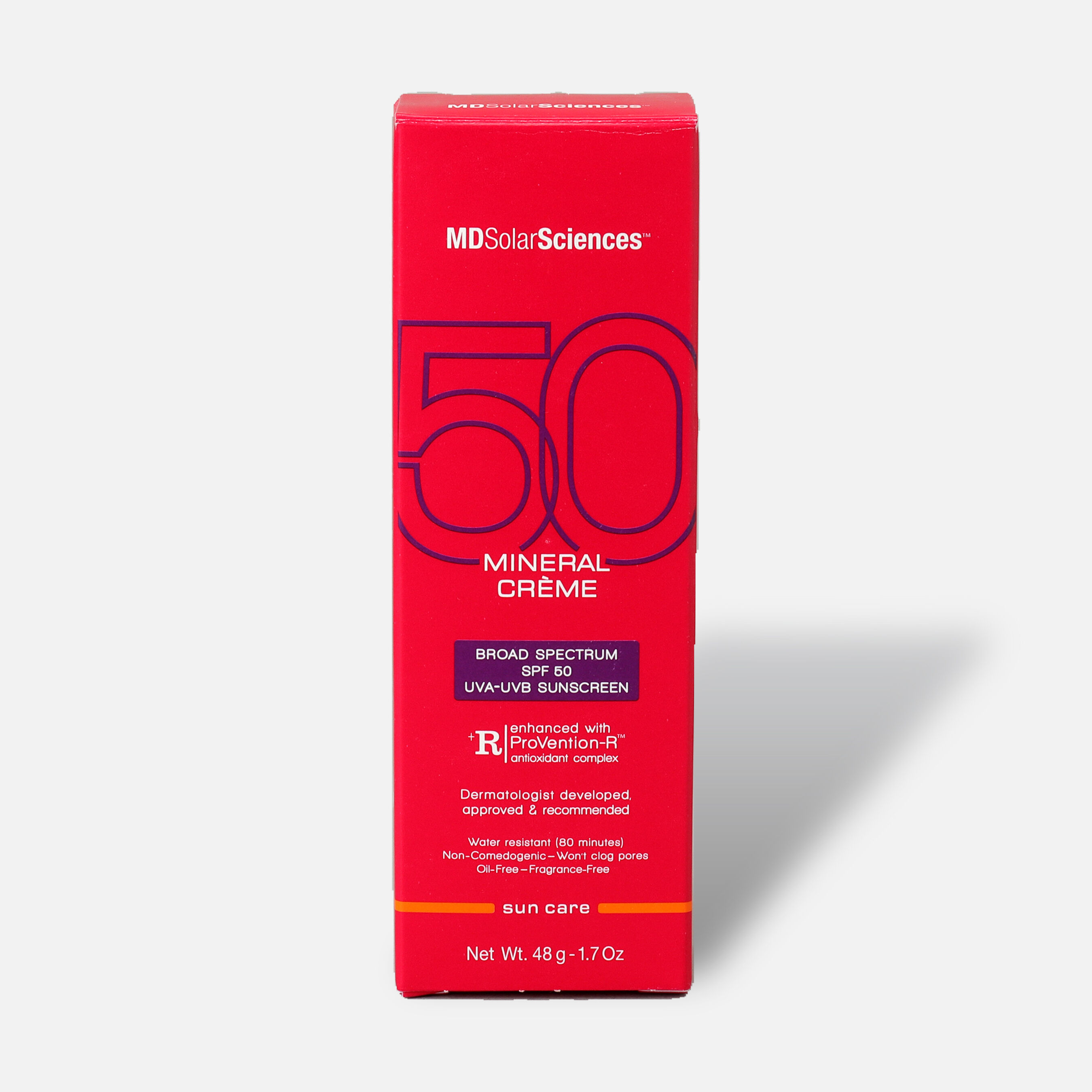 mineral creme spf 50 mdsolarsciences