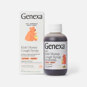 Genexa Kid's Honey Cough Syrup Supplement, 4 oz.