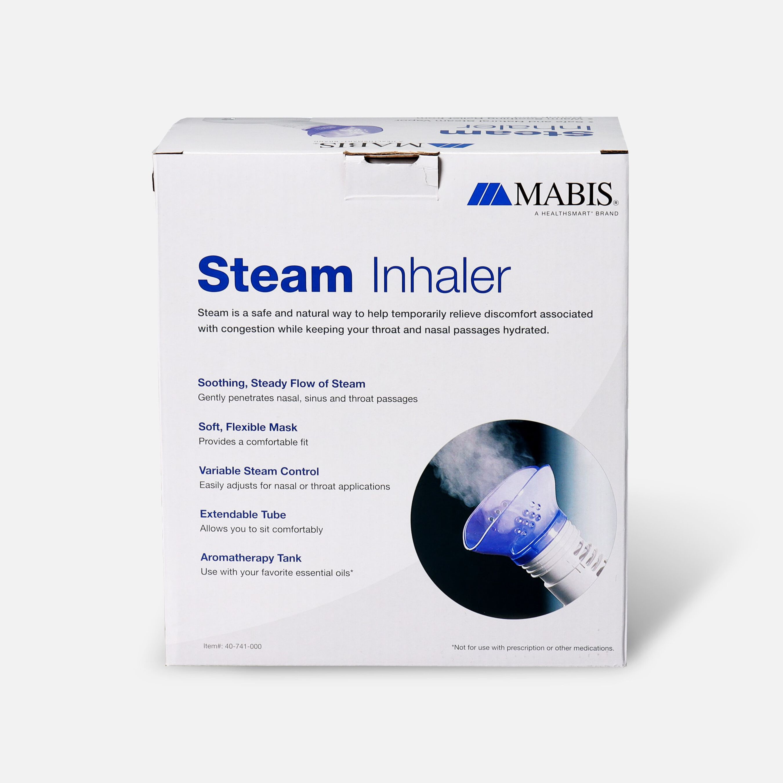 Mabis Personal Steam Inhaler, 1 ea