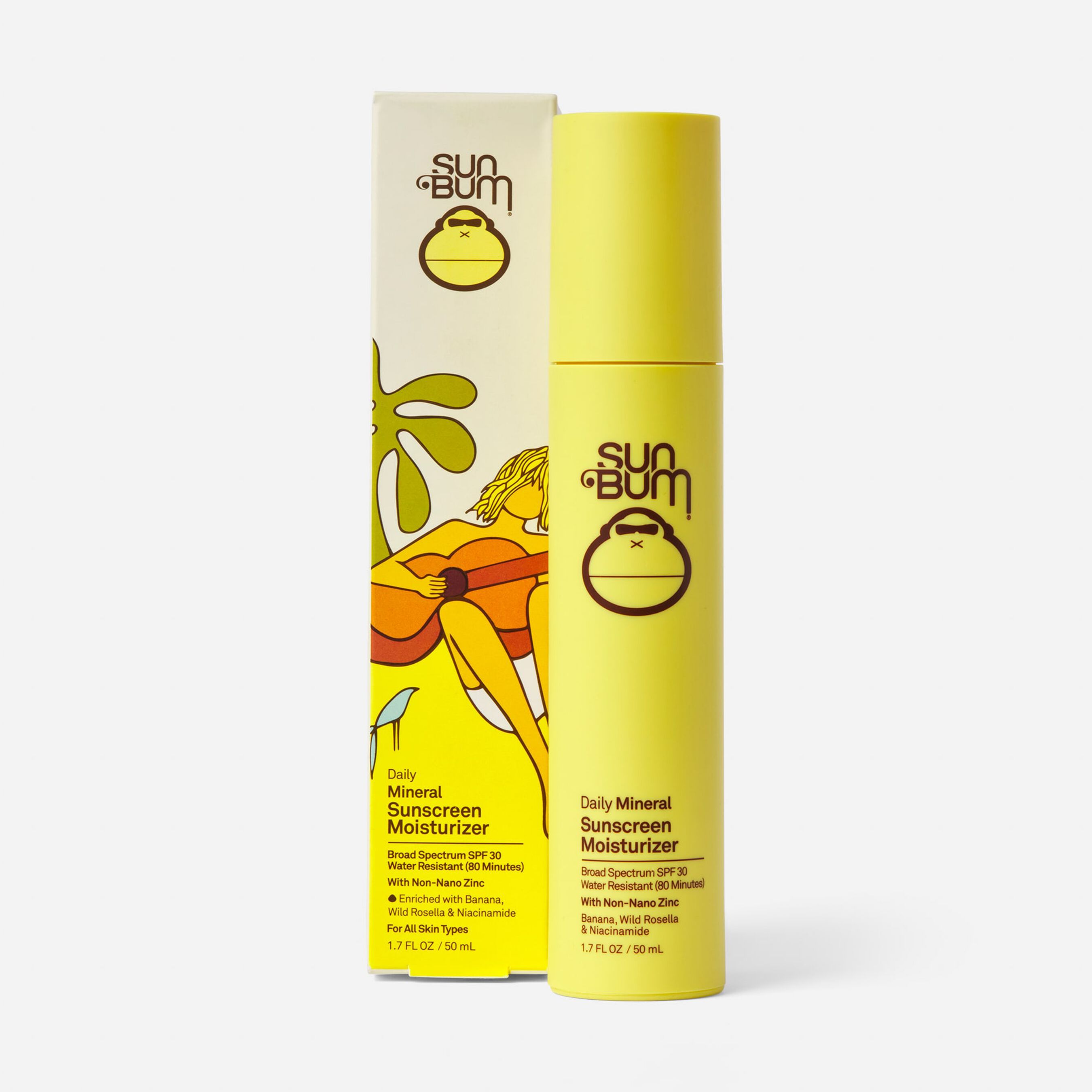 FSA Eligible Sun Bum Daily Mineral Sunscreen Moisturizer SPF 30 FSA