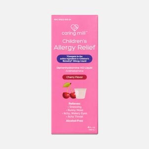 Caring Mill&trade; Children's Allergy Dye-Free Cherry Liquid, 4 oz.