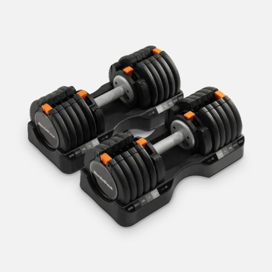NordicTrack 55lb. Select-a-Weight Dumbbells, , large image number 0