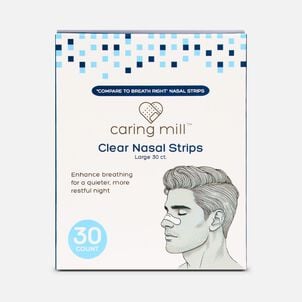 Caring Mill&trade; Clear Nasal Strips, Large, 30 ct.