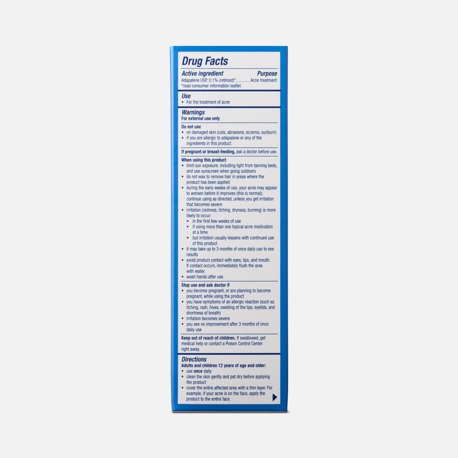 PanOxyl Adapalene 0.1% Leave-On Gel, 0.5 oz., , large image number 1