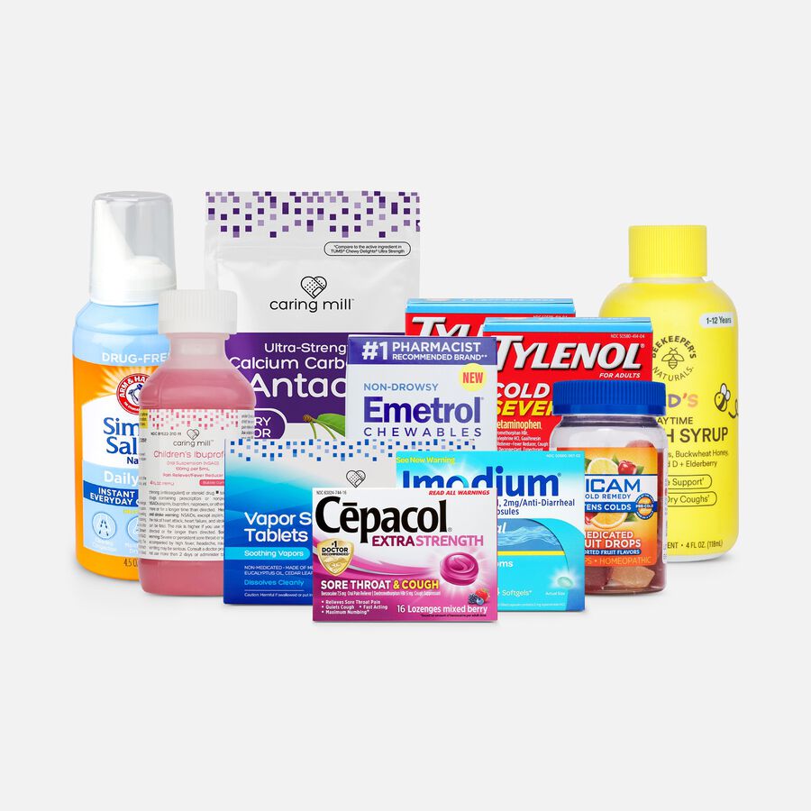 Family Cold & Flu Solutions Bundle, , large image number 0