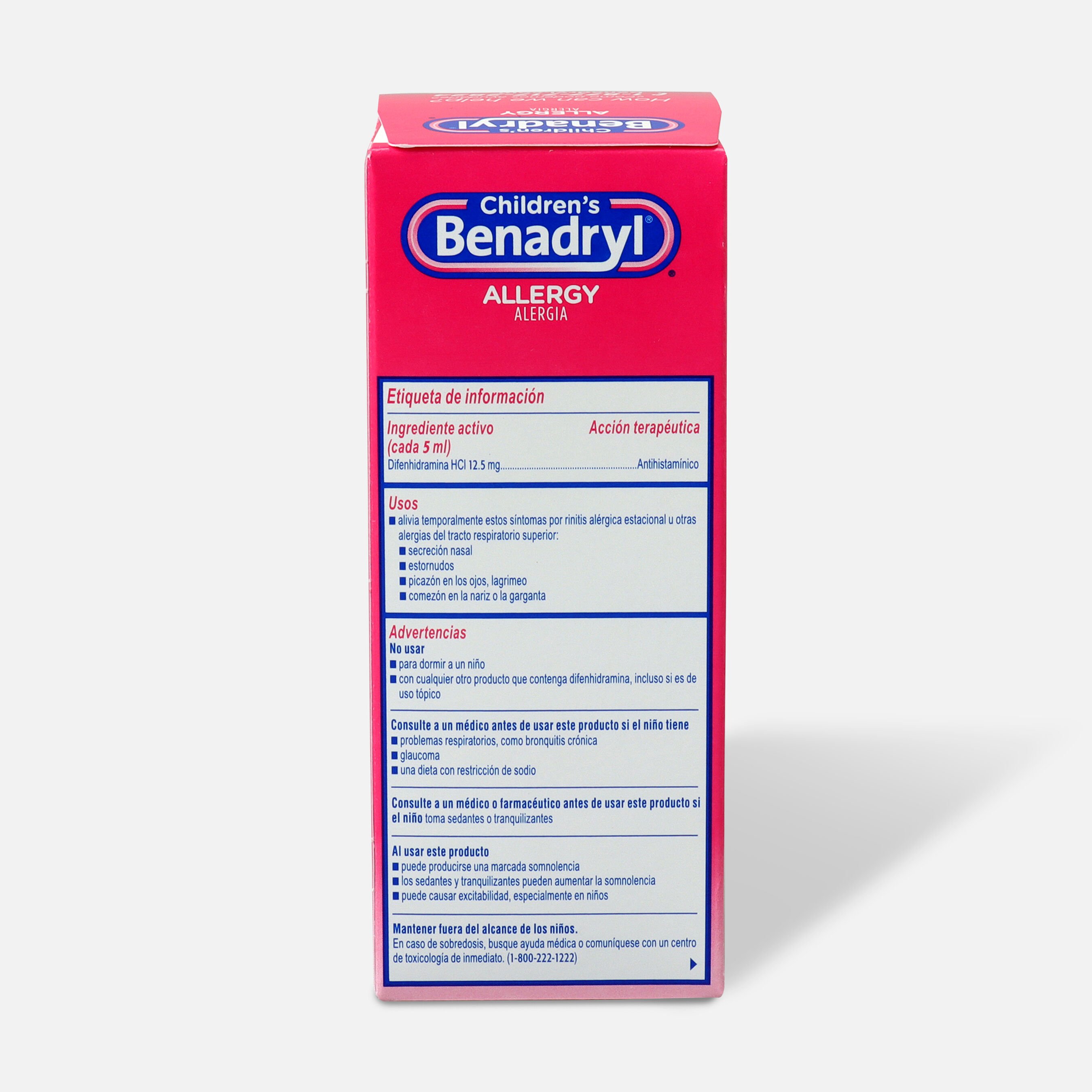 FSA Eligible Children's Benadryl Cherry flavored Allergy 4 fl oz. FSA Store