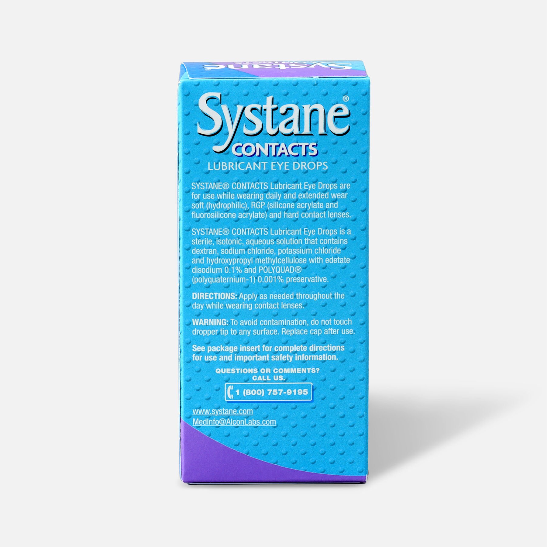 FSA Eligible Systane Soothing Eye Drops for Contacts 12 mL FSA Store
