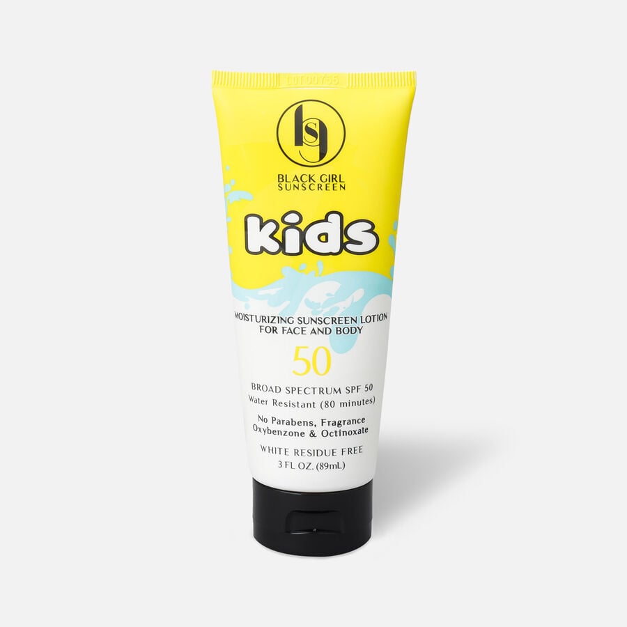 Black Girl Sunscreen for Kids, Broad Spectrum, SPF 50, 3 oz., , large image number 0