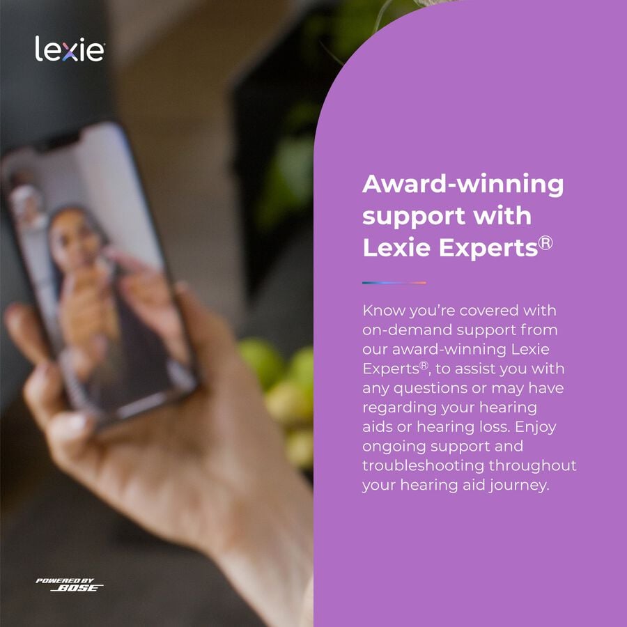 Lexie B2 Plus Self-Fitting OTC Hearing Aids Powered by Bose, , large image number 6