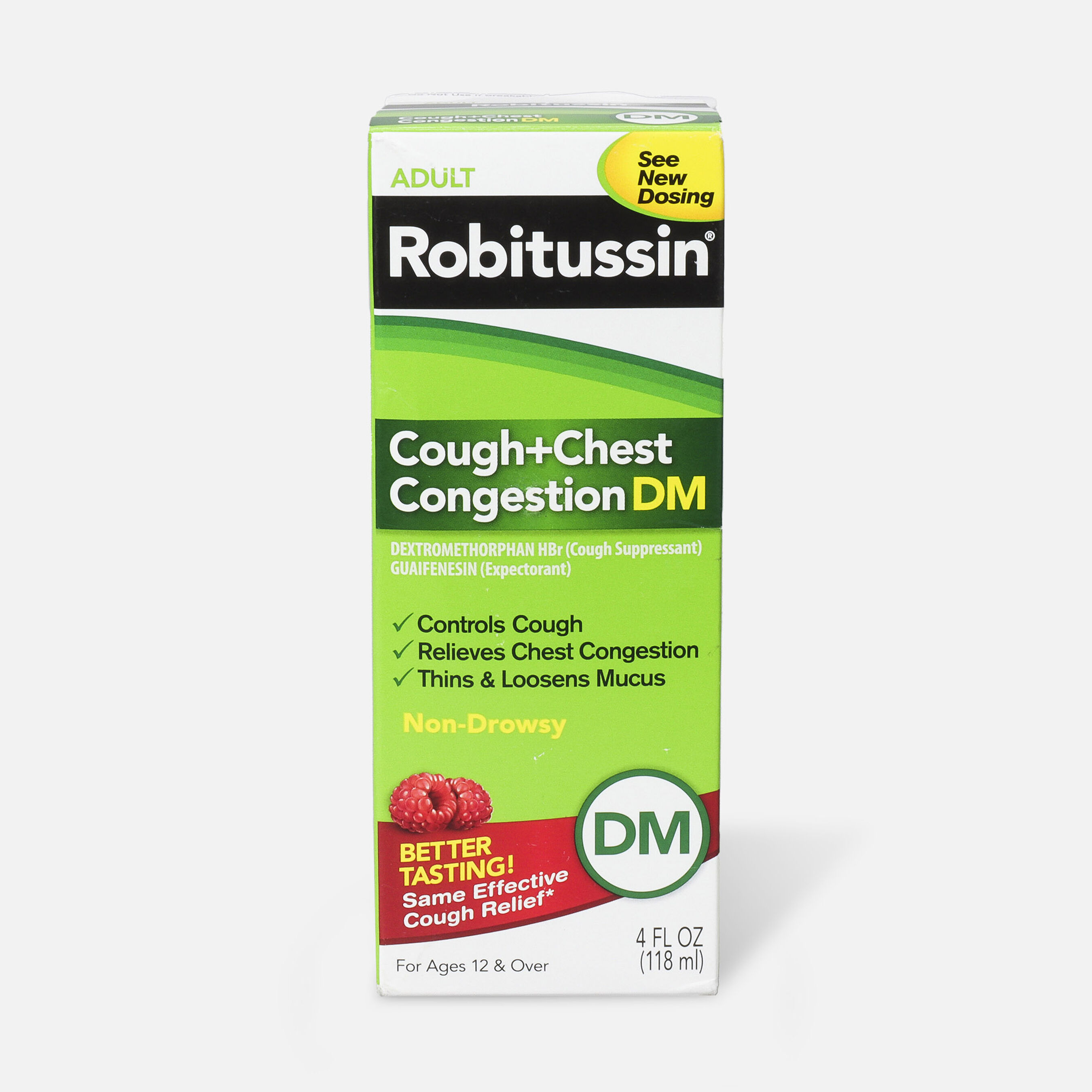Robitussin Cough & Chest Congestion DM, Adult, 4 oz