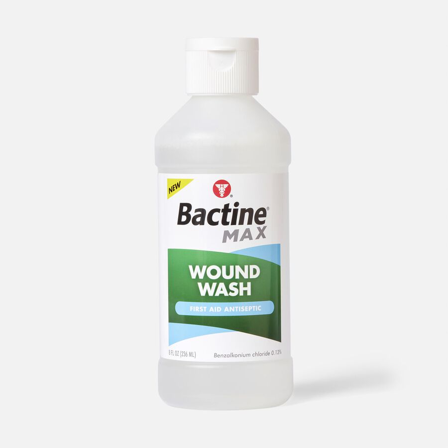 Bactine MAX Wound Wash Liquid, 8 oz., , large image number 1